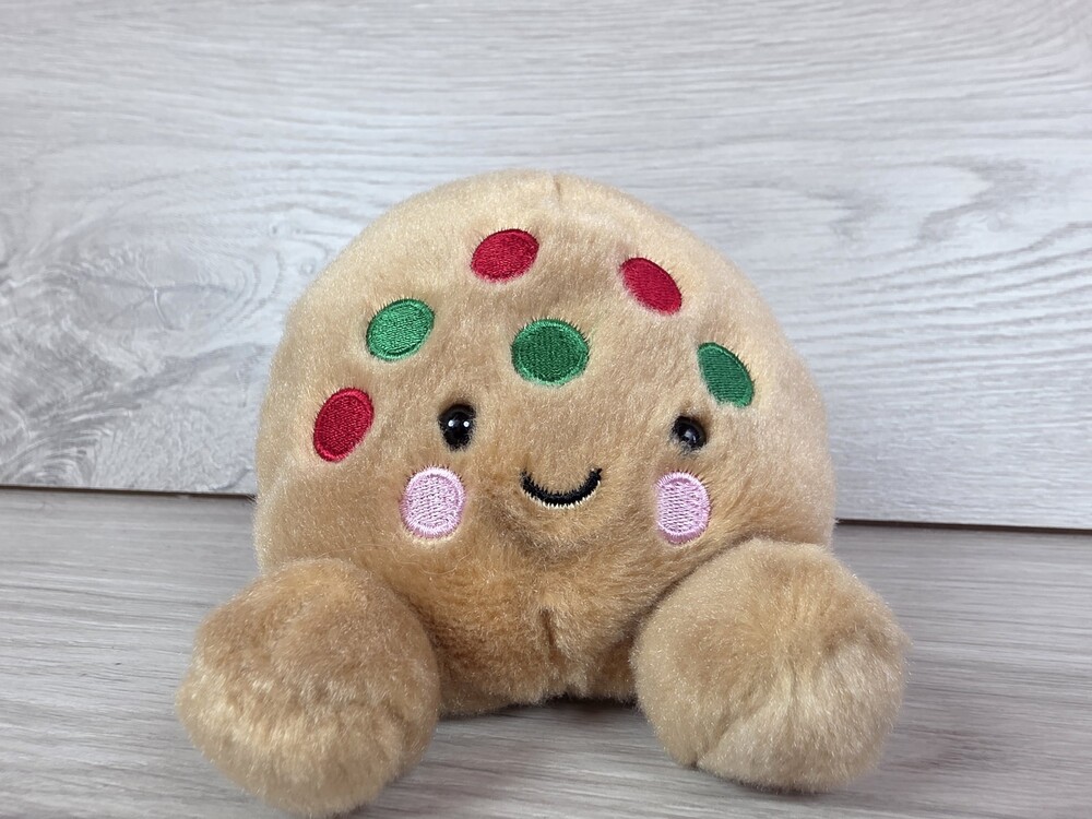 Palm Pals Plush Mini Kringle Cookie Christmas Spots Kawaii SU58